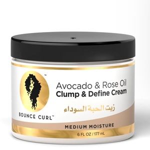 Bounce Curl Avocado & Rose Oil Clump and Define Cream